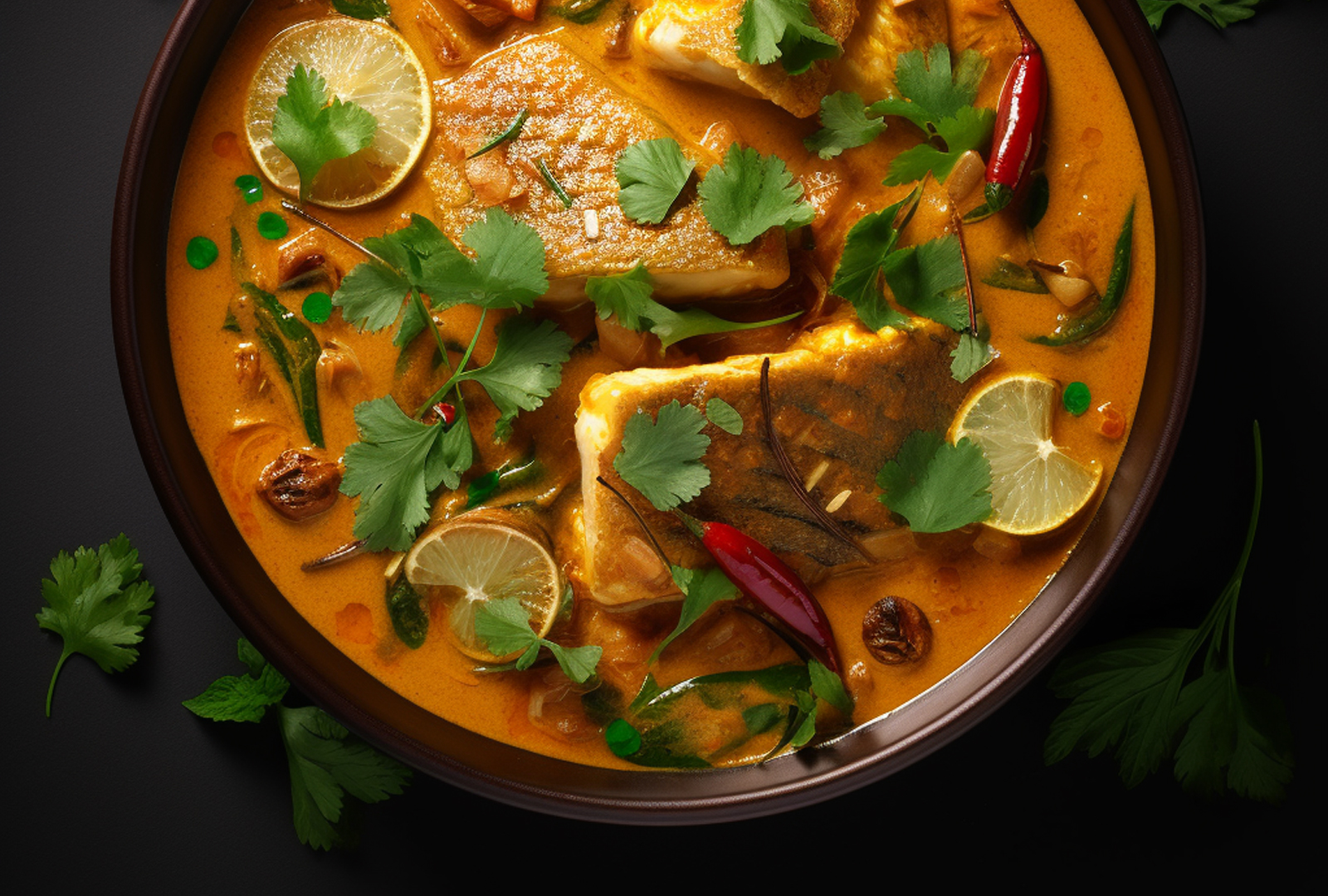 Quick fit fish curry