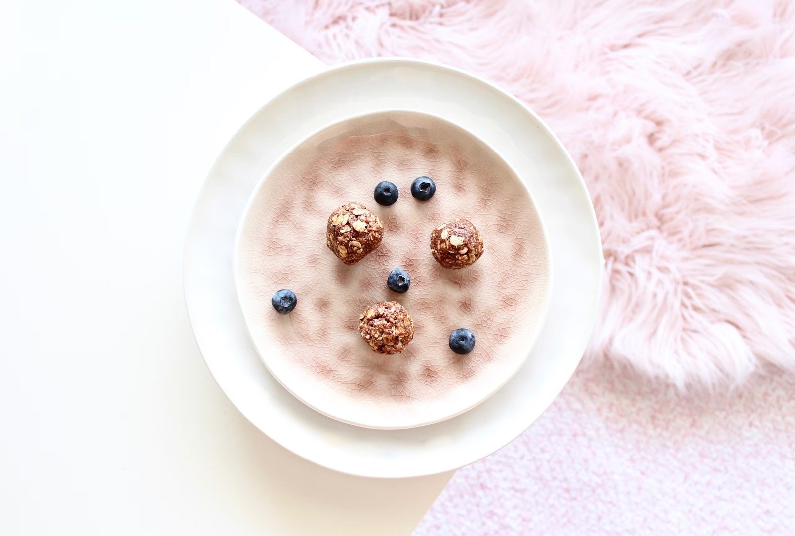 Homemade protein pudding with salted caramel flavor