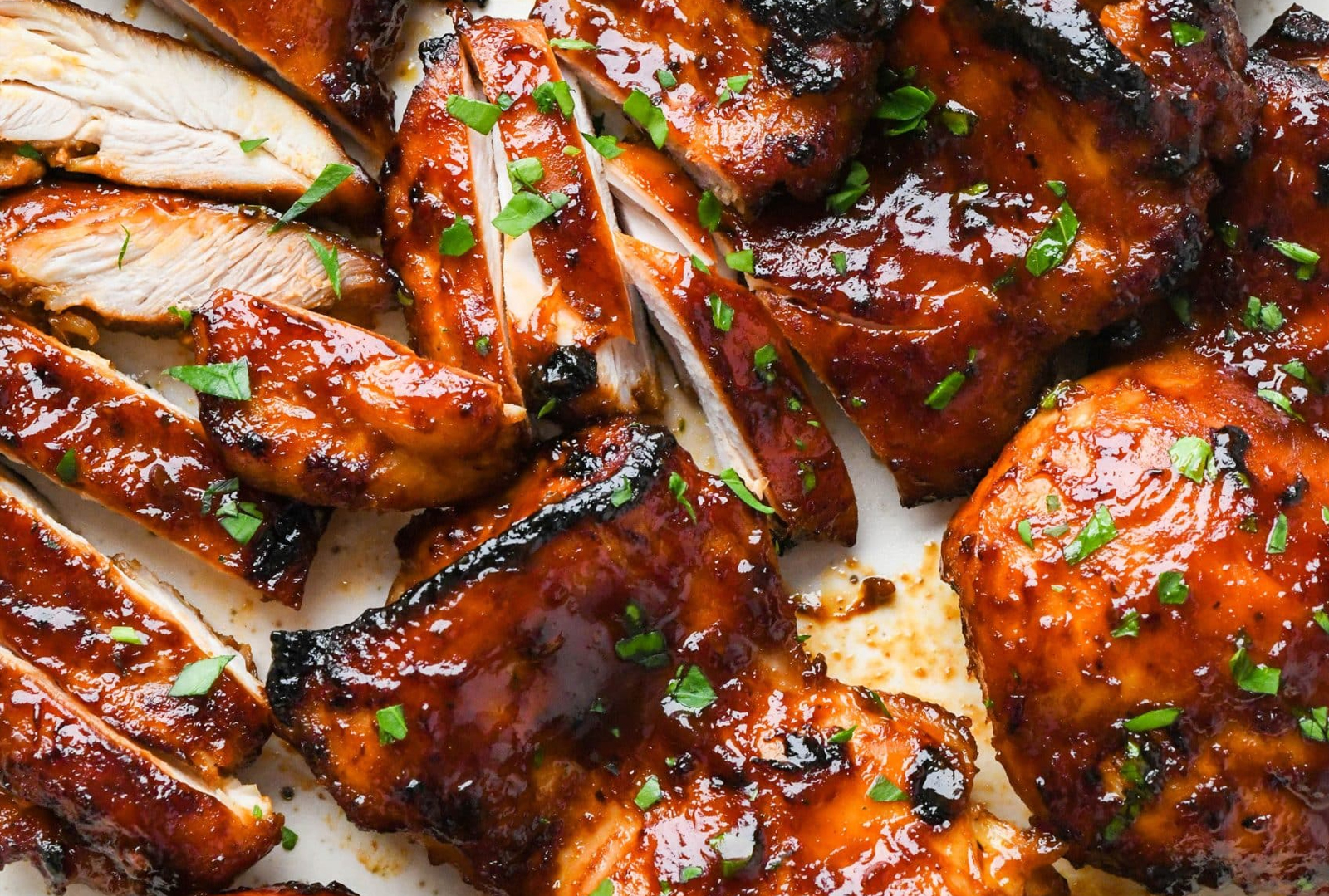 BBQ chicken thighs